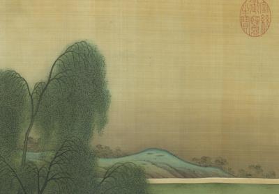 图片[2]-Imitation of Qiu Ying’s “Spring Dawn in the Han Palace”-China Archive